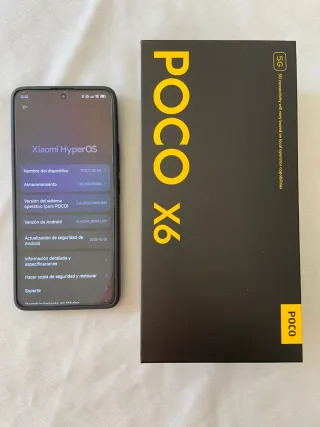 Poco X6 5G Negro