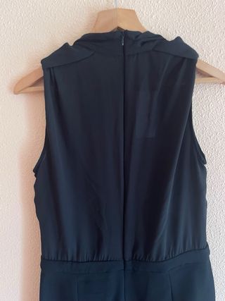 Mono largo negro MANGO