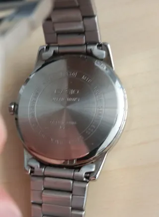 Reloj Casio Azul y Plateado