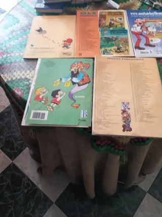 Mortadelo y Filemón,Zipi y zape,y Pulgarcito.