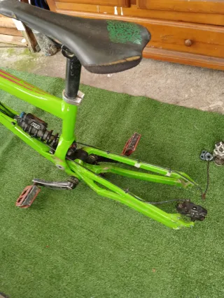 Cuadro de Bicicleta Montaña Verde Comencal descens