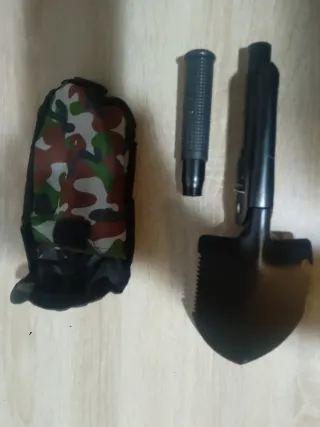 Mini pala multiusos supervivencia