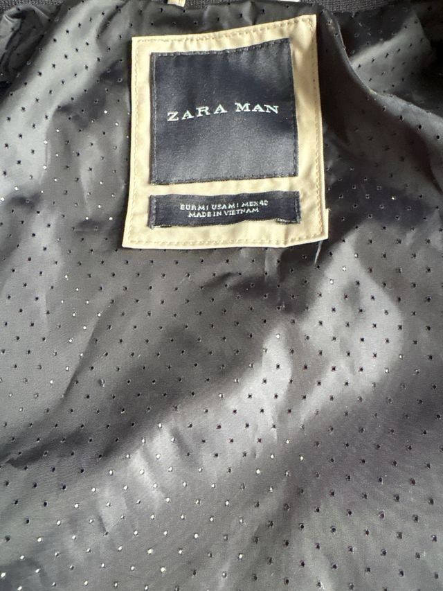 Cazadora beige y azul nueva