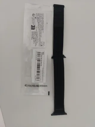 Correa de reloj negra