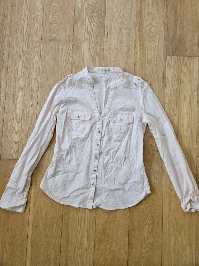 Camisa Stradivarius Rosa Talla XL