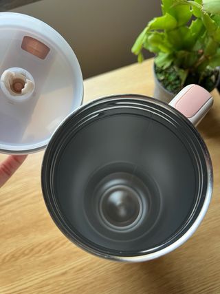 Garrafa Stanley Quencher H2.0 Bege/Rosa