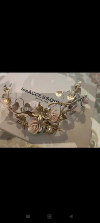 Tiara de fiesta Les Accessoires