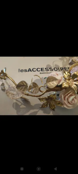 Tiara de fiesta Les Accessoires