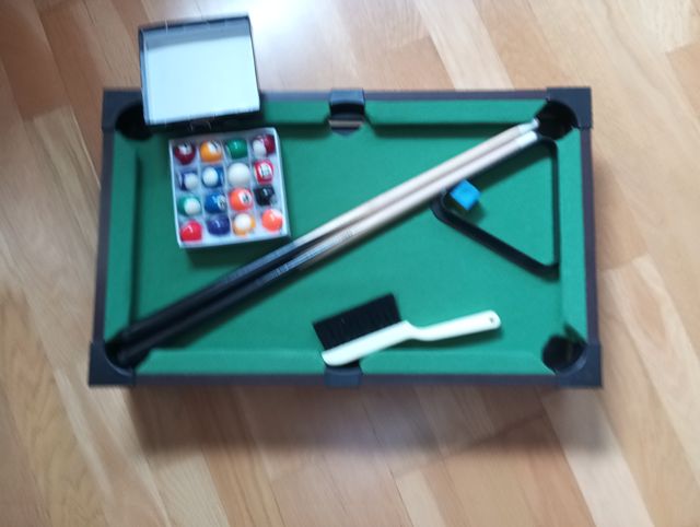 Juego de billar de colección. En perfecto estado.