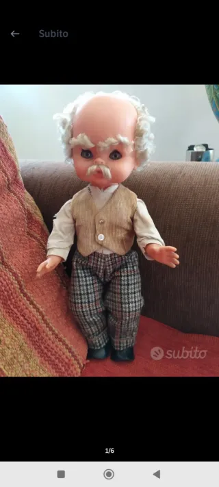 Bambolotto Geppetto vintage