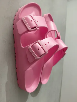 Sandalias Birkenstock Rosa Mujer