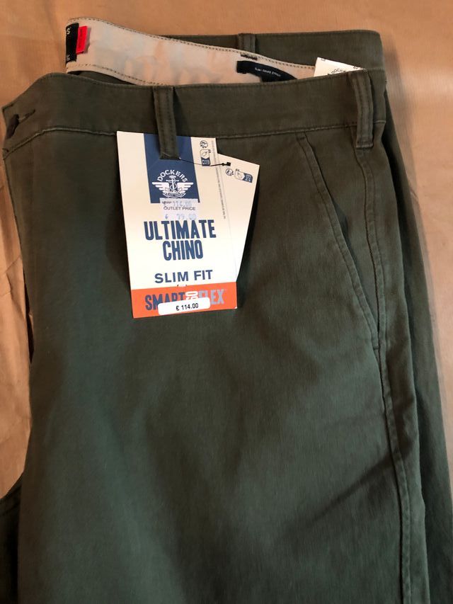 Pantalón Dockers Slim Fit Verde Oliva