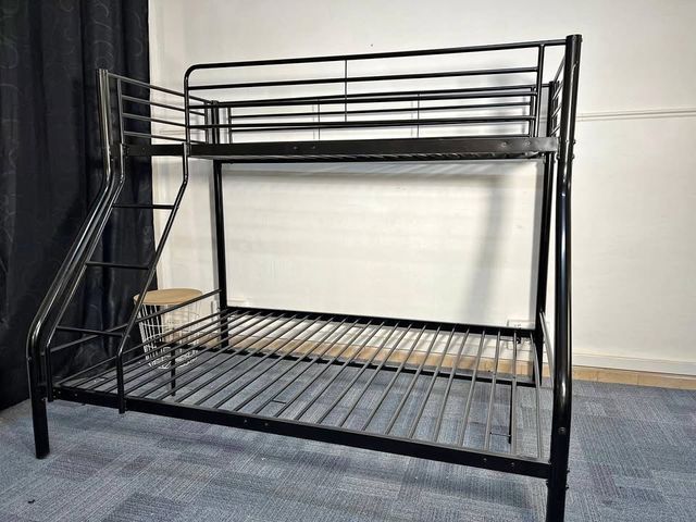 Litera Matrimonial Metal Negra