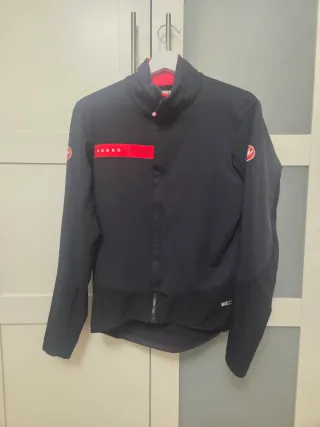 Chaqueta Castelli ROS Rosso Corsa Negra