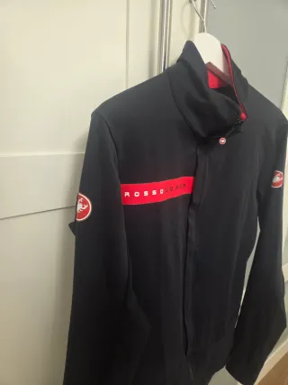 Chaqueta Castelli ROS Rosso Corsa Negra
