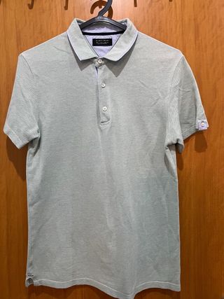 Polo Zara Man Verde