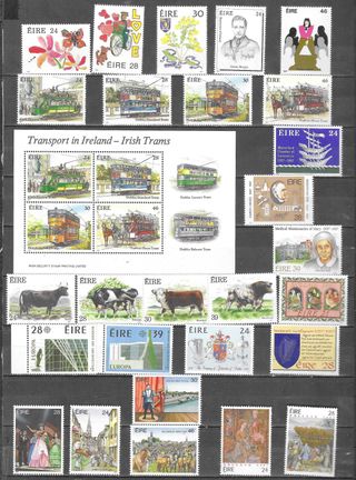 Sellos Irlanda 1987 - Año Completo