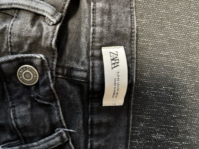 Pantalones vaqueros largos grises