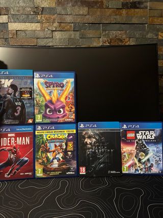 PS4 (PlayStation 4) Nera + 22 giochi