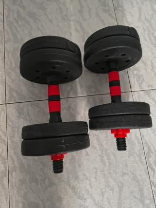 Mancuernas ajustables 4 kg