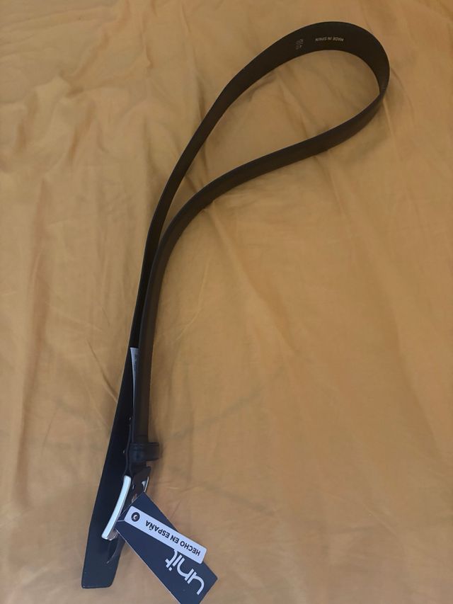 Cinturón Unit Negro Hecho en España