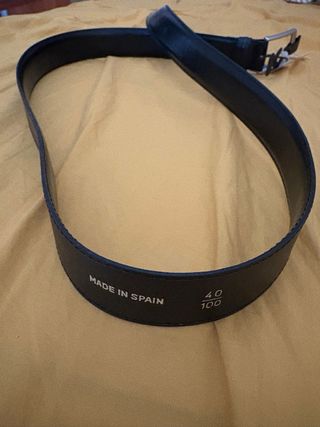 Cinturón Unit Negro Hecho en España