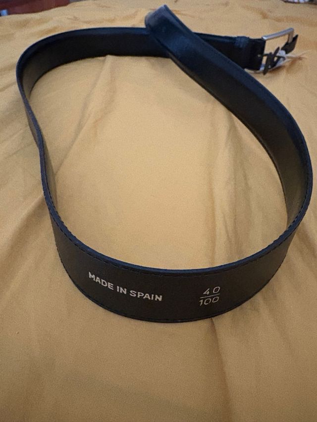 Cinturón Unit Negro Hecho en España