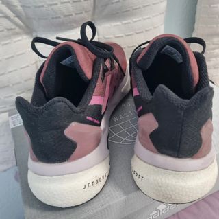 Zapatillas Adidas Running Mujer Rosa y Negro