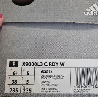 Zapatillas Adidas Running Mujer Rosa y Negro