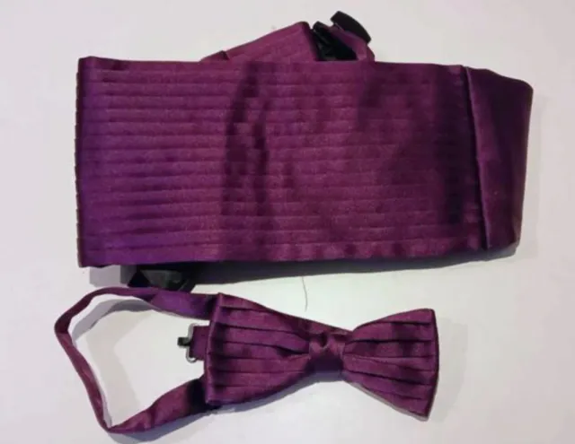 Pajarita y fajín esmoquin smoking traje fiesta