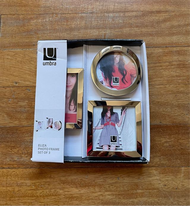 Lote 3 Marcos de Fotos Umbra