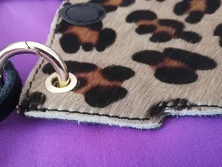 Bolso bandolera de piel auténtica nuevo