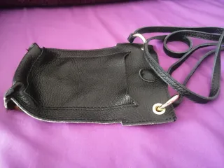 Bolso bandolera de piel auténtica nuevo