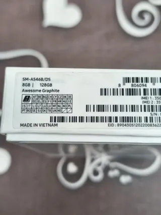 Samsung Galaxy A54 5G Nero