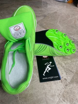 Zapatillas clavos niño JIAJIEBANFEI verde talla 36