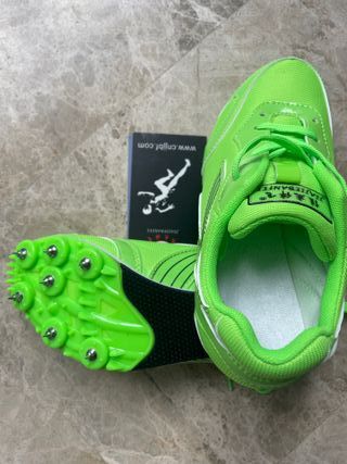 Zapatillas clavos niño JIAJIEBANFEI verde talla 36