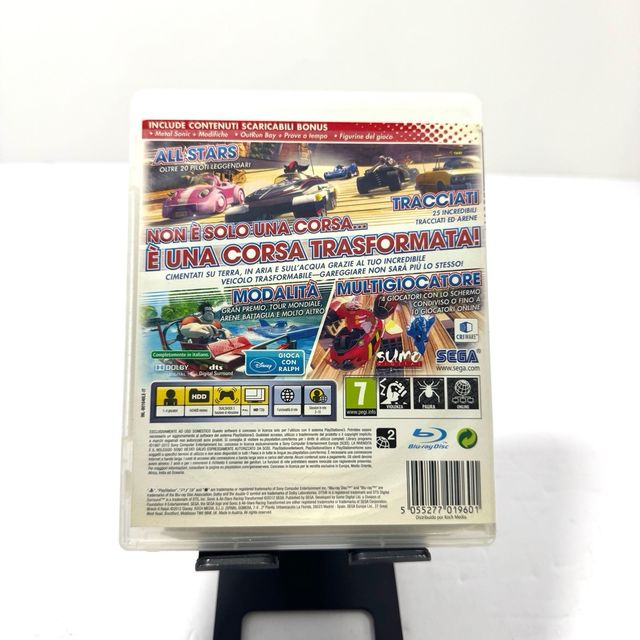 Sonic All Stars Racing: Transformed - Ps3 - ITA