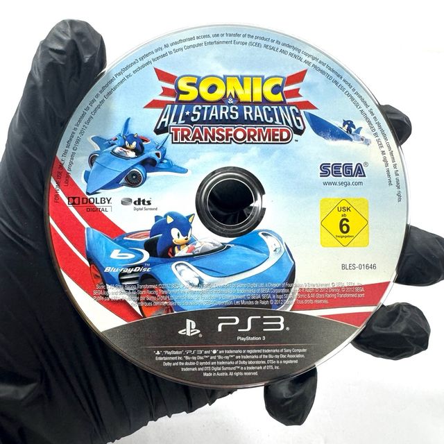 Sonic All Stars Racing: Transformed - Ps3 - ITA