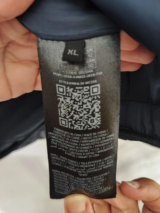 Abrigo Parka Hombre GUESS Azul