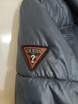 Abrigo Parka Hombre GUESS Azul