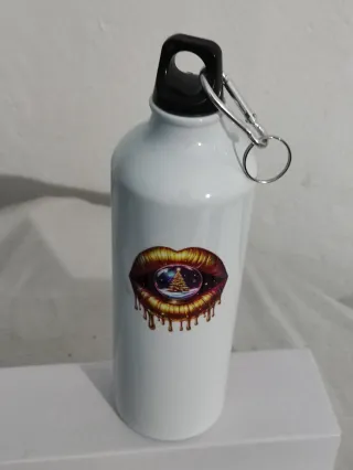 Botella de agua 750ml diseño Navidad