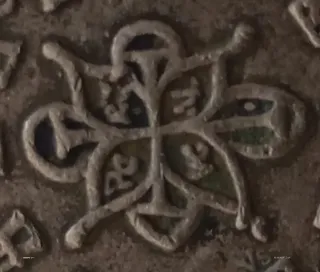 Moneda 1 Euro Portugal 2004 Doble Acuñación