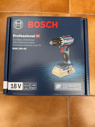 Taladro Bosch GSR 18V-45 Profesional
