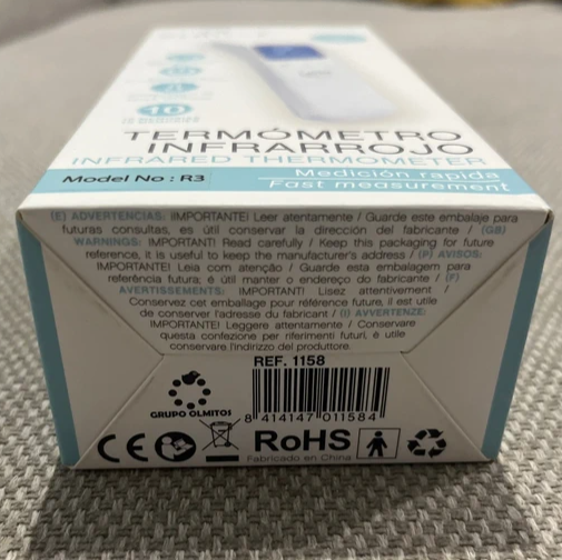 Termómetro Infrarrojo OLMITOS