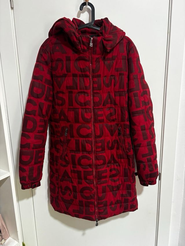 Abrigo Desigual Rojo