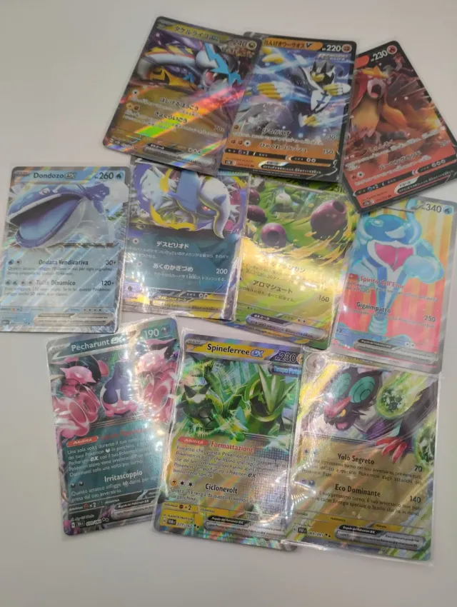 Lotto Carte Pokemon Rare