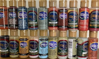 Lotto 20 Pitture Americana + 1 Controllo