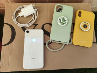 iPhone XR Verde e Giallo con Custodie