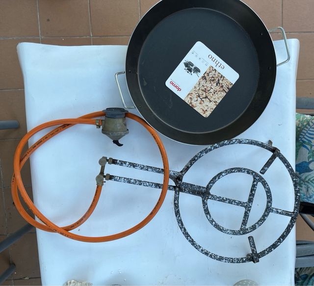 Paellero gas + Paellera