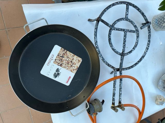 Paellero gas + Paellera